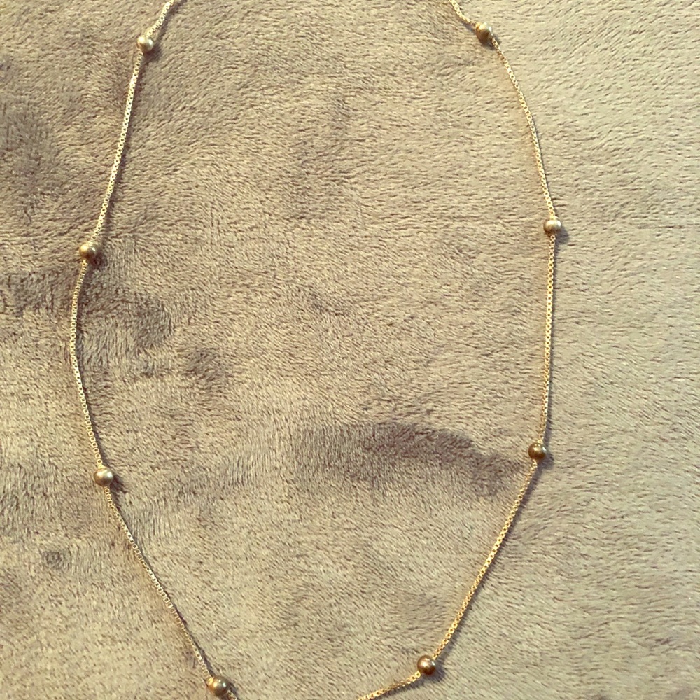 Silver necklace